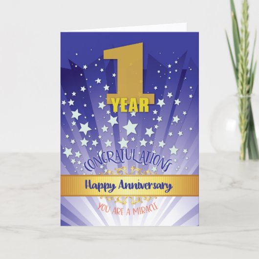 1 Jaar Hersteldatum Vet Numeriek Kaart (Voorkant)
