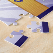 1 Jaar Hersteldatum Vet Numeriek Legpuzzel (Zijkant)
