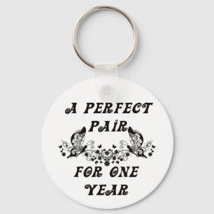 1 jaar Jubileum Sleutelhanger