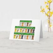 1 jaar Jubileum voor werknemers Kaart (Gele Bloem)