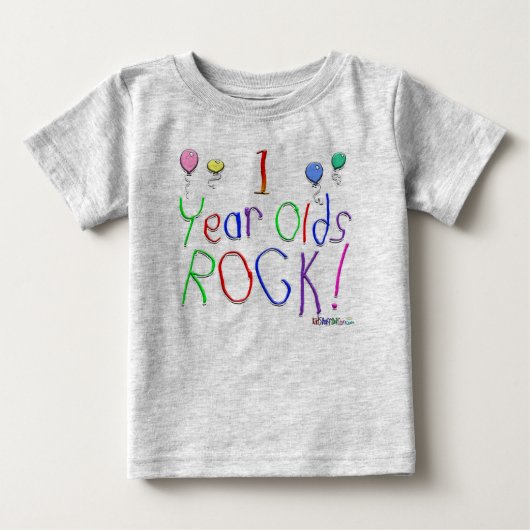 1 jaar Olds Rock! T-shirt (Voorkant)