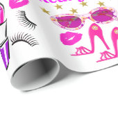 1 JAAR OUD KLEIN PRINSES ONTWERP CADEAUPAPIER (Rol Hoek)