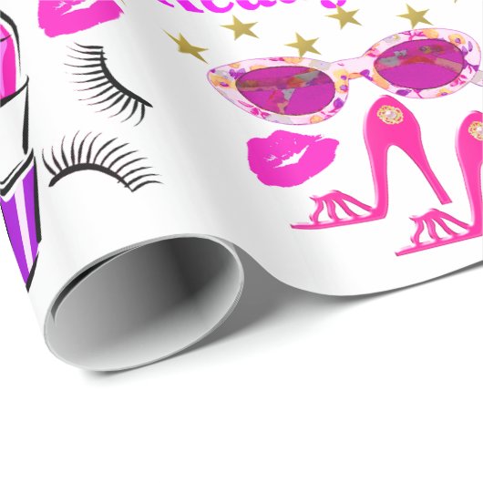 1 JAAR OUD KLEIN PRINSES ONTWERP CADEAUPAPIER (Rol Hoek)