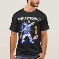 1 jaar oude Astronaut Space Planet 1st Birthday Bo