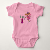 1 jaar oude prinsessenfee romper (Voorkant)