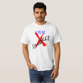 1 jaar Rood Ex-roker T-shirt (Voorkant volledig)