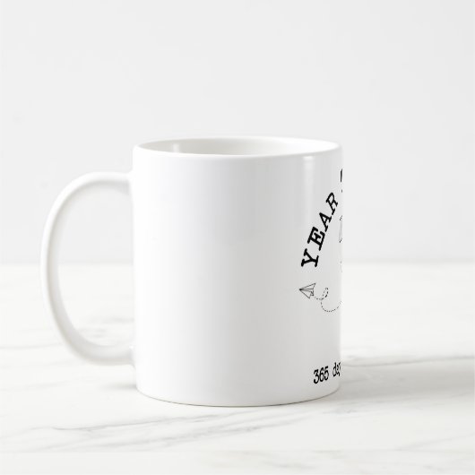 1 Jaar Samen - Eerste Verjaardagsviering Koffiemok (Links)