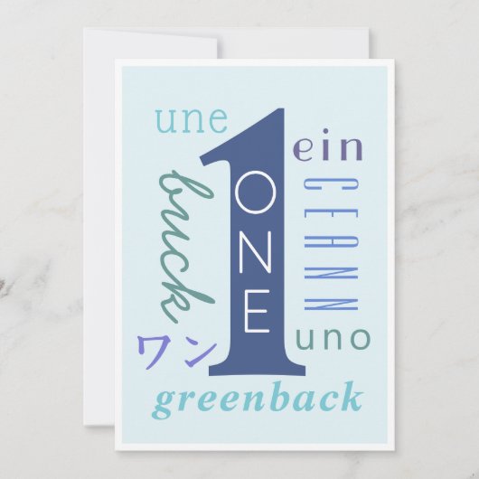 1 jaar Sober Kaart (Voorkant)