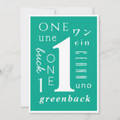 1 jaar Sober Kaart (Voorkant)