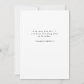 1 jaar Sober Kaart (Achterkant)