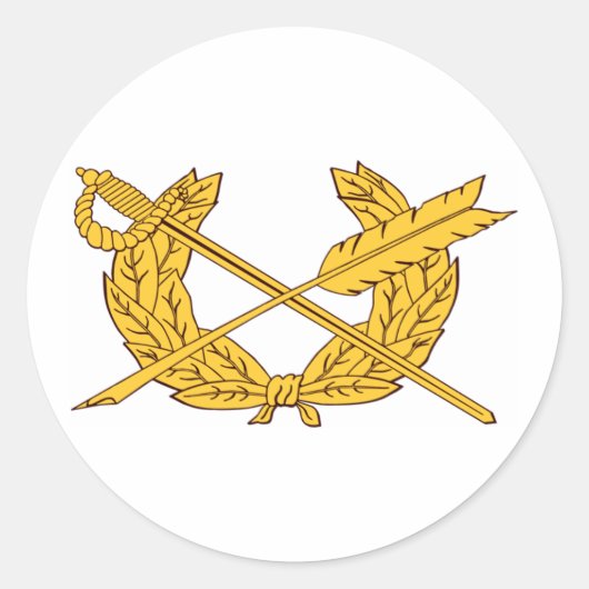 1 JAG RONDE STICKER (Voorkant)