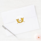 1 JAG RONDE STICKER (Envelop)