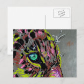 1 jaguar briefkaart (Voorkant / Achterkant)