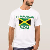 #1 Jamaicaanse mam T-shirt (Voorkant)
