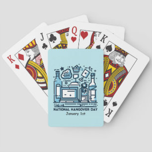 1 jan. - Nationale Kater Dag Pokerkaarten