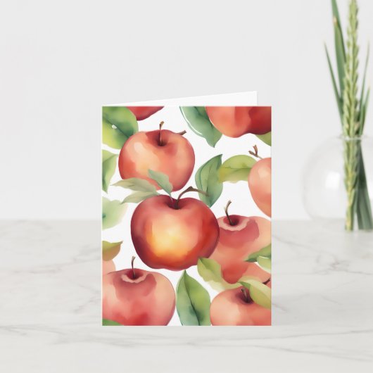 1 januari Apple Giving Day F Kaart (Voorkant)