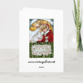 1 januari feestdagen kaart (Achterkant)