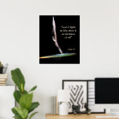 1 Johannes 1:5 Poster (Thuiskantoor)
