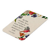 1 Johannes 3:18 KJV Flexibele Fotomagneet Magneet (Linkerzijde)