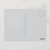 1 Johannes 4:16 God Is Liefde – Persoonlijke Chris Briefkaart (Achterkant)