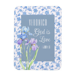 1 Johannes 4:16 God Is Liefde – Persoonlijke Chris Magneet