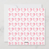 1 Johannes 4:19 Valentijnsdag Waterverf Hart Feestdagenkaart (Achterkant)