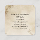 1 Johannes 4 4 De Heer is Groot-Inspirerend Quote Vierkante Visitekaartje (Achterkant)