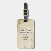 1 Johannes 4 4 De Heer is Groter dan reuzenbijbel Bagagelabel (Voorkant verticaal)