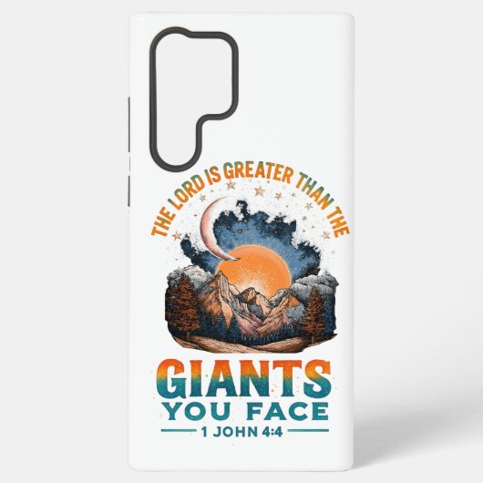 1 Johannes 4:4 Samsung Galaxy Hoesje (Achterkant)