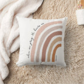 1 Johannes 5:15 - Boho Regenboog Kussen (Deken)