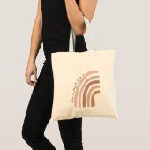 1 Johannes 5:15 - Boho Regenboog Tote Bag (Voorkant (product))