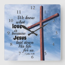 1 John 3:1 Jezus Christus legde zijn leven voor on
