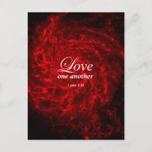 1 John 3:23 Briefkaart