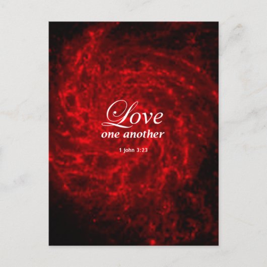 1 John 3:23 Briefkaart (Voorkant)