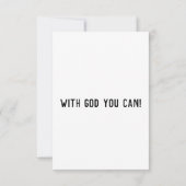 1 John 3:4 KJV Bijbel verse Pic Flat Wenskaart Kaart (Achterkant)