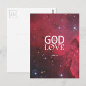 1 John 4:16 Briefkaart (Voorkant / Achterkant)