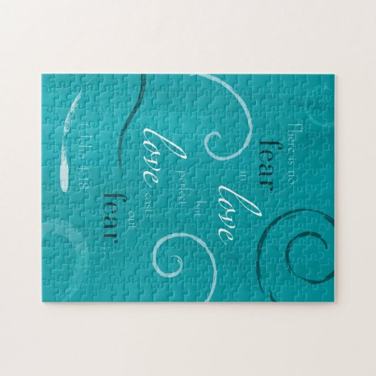 1 John 4:18 Legpuzzel (Horizontaal)