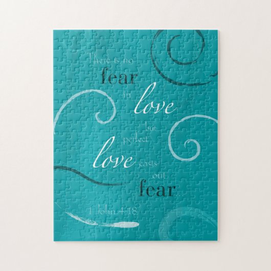 1 John 4:18 Legpuzzel (Verticaal)