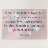 1 John 4:18 Legpuzzel (Horizontaal)