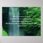 1 John 4:18 Poster (Voorkant)