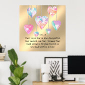 1 John 4:18 Poster (Thuiskantoor)
