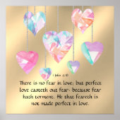 1 John 4:18 Poster (Voorkant)