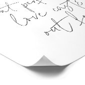 1 John 4:18 Script Poster (Hoek)