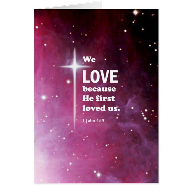 1 John 4:19 (Voorkant)