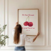 1 John 4 19 Christelijke kunst aan de muur Poster