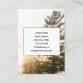 1 John 4:4 Greater is He in You Church Event Visitekaartje (Achterkant)