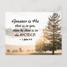 1 John 4:4 Greater is hij die in jou zit