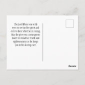 1 John 4:4 Greater is hij die in jou zit Briefkaart (Achterkant)