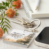 1 John 4:4 Greater is hij die in jou zit Sleutelhanger (Voorkant Rechts)