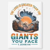 1 John 4:4 Magneet (Voorkant)